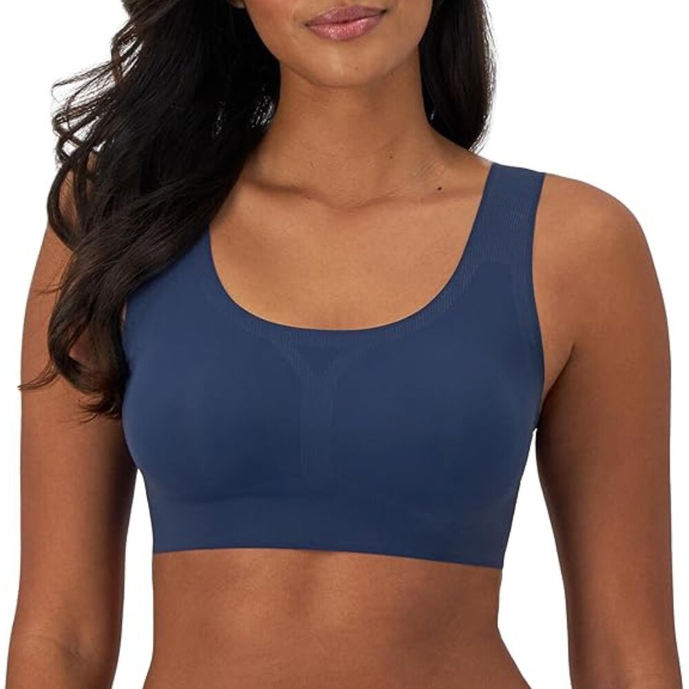 NWT Bali Women's Comfort Revolution Easylite Wireless T-Shirt Bra Size L